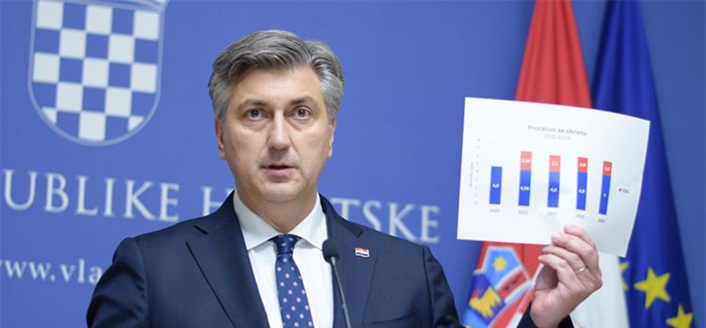 Plenković o stanju u OSRH: Napravljeno je dosta, ali je potrebno učiniti još